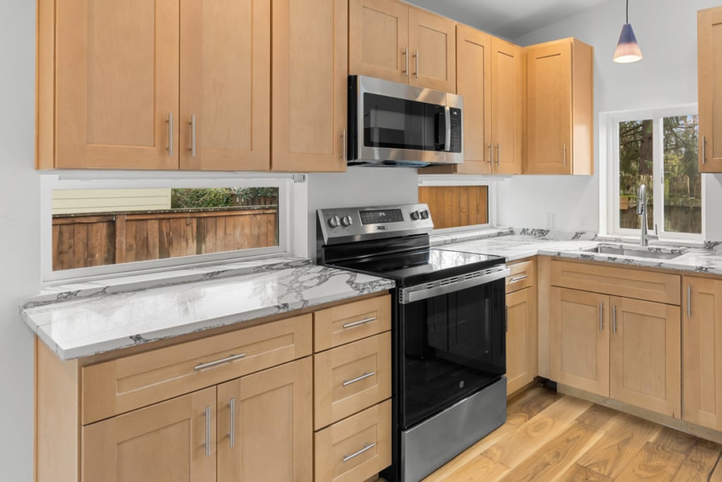 Kitchen in new build ADU